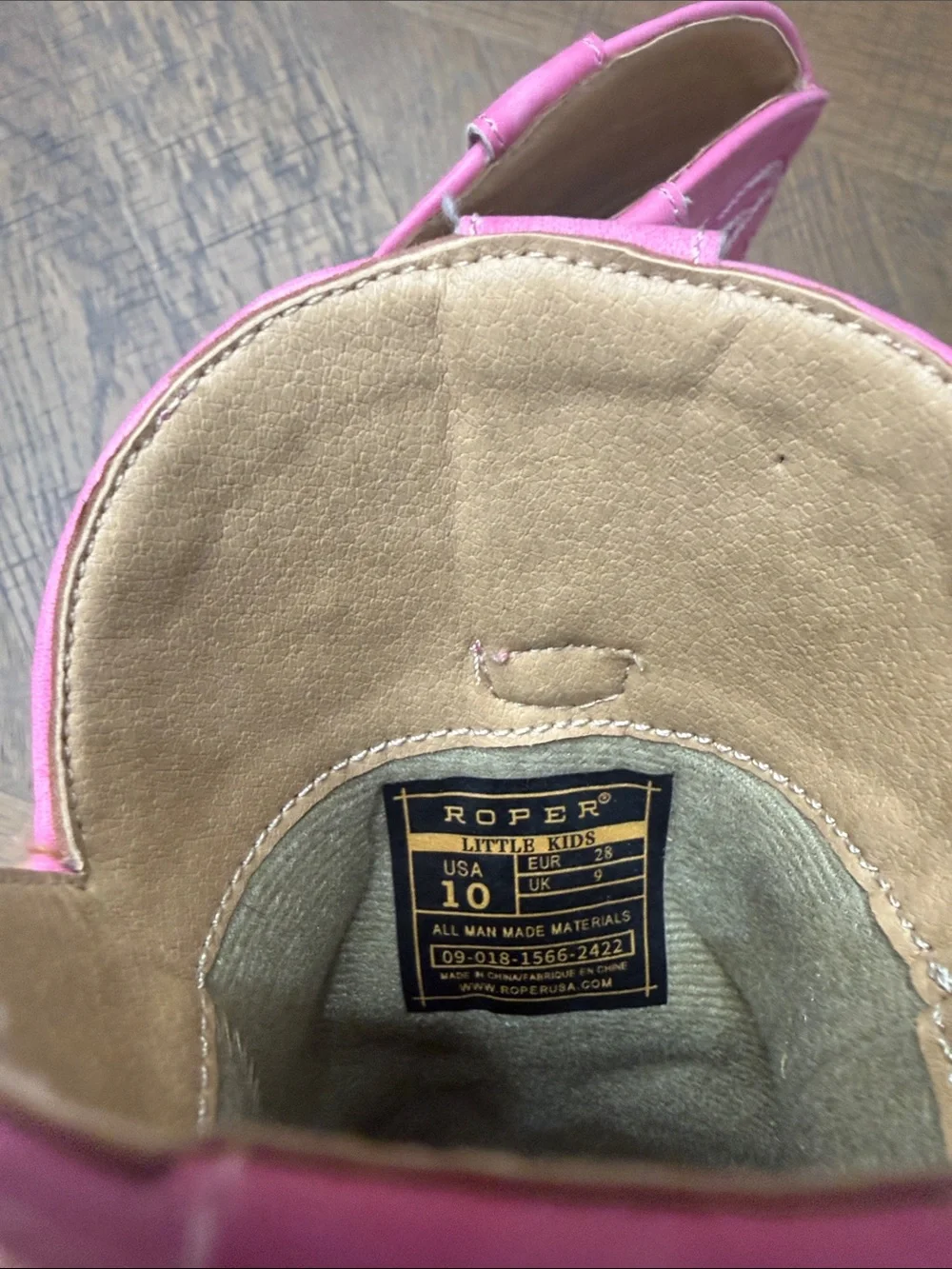 Roper Kids Hot Pink Western Cowgirl Boots